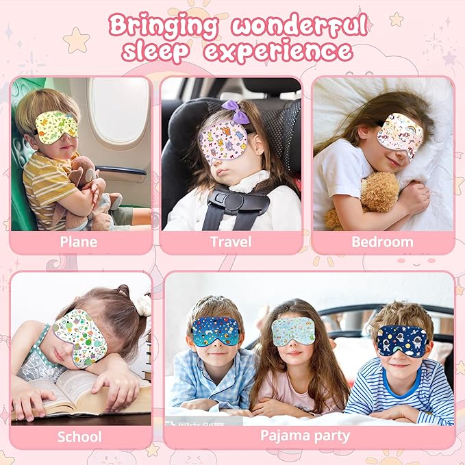 Kids Sleep Mask Eye Cover: 100% Real Natural Pure Silk Eye Mask - Image 7