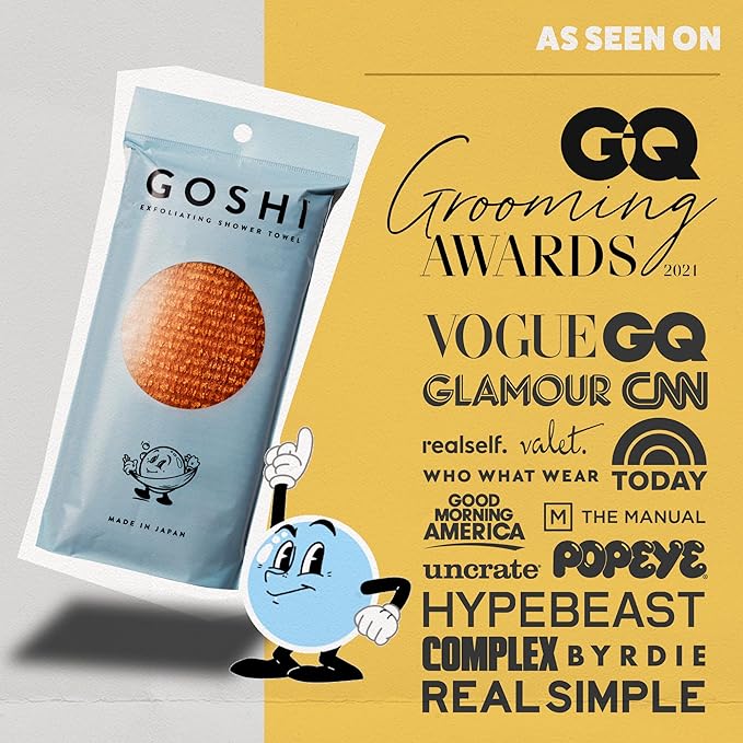 GOSHI Exfoliating Shower Towel - Image 4