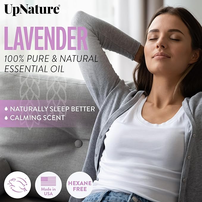 UpNature Lavender Essential Oil Pure Roll On - Image 2