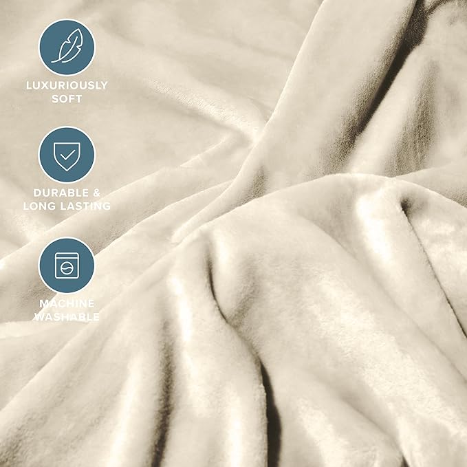Bare Home Fleece Blanket - Image 2
