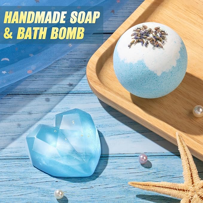 Birthday Gifts for Women Self Care Get Well Soon Gifts, Ocean Relaxing Spa Kit - Image 7