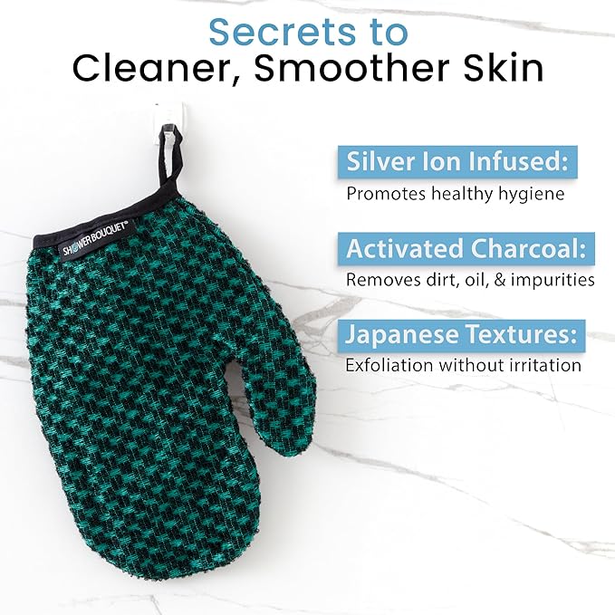 Japanese Exfoliating Mitt 2-Pack - Image 3