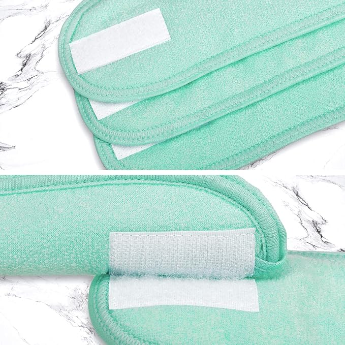Whaline 4 PCS Spa Headband, Make up Hair Band, Stretch Terry Cloth Headband - Image 5