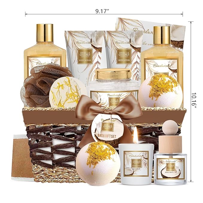 Valentine's Day Gifts Basket for Women, Bubble Bath, Diffuser Oil, Scented - Image 7