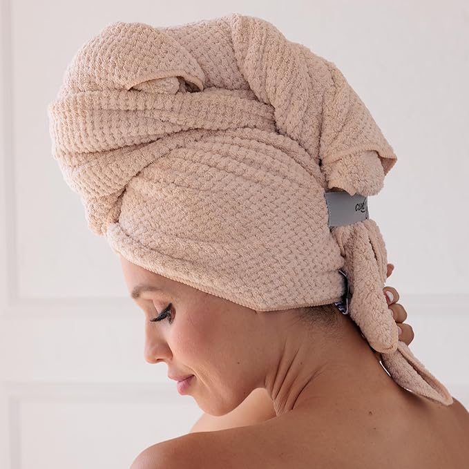 Curly Girl Microfiber Hair Towel Wrap - Image 6
