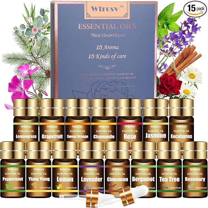 Essential Oils Set by Wtrcsv