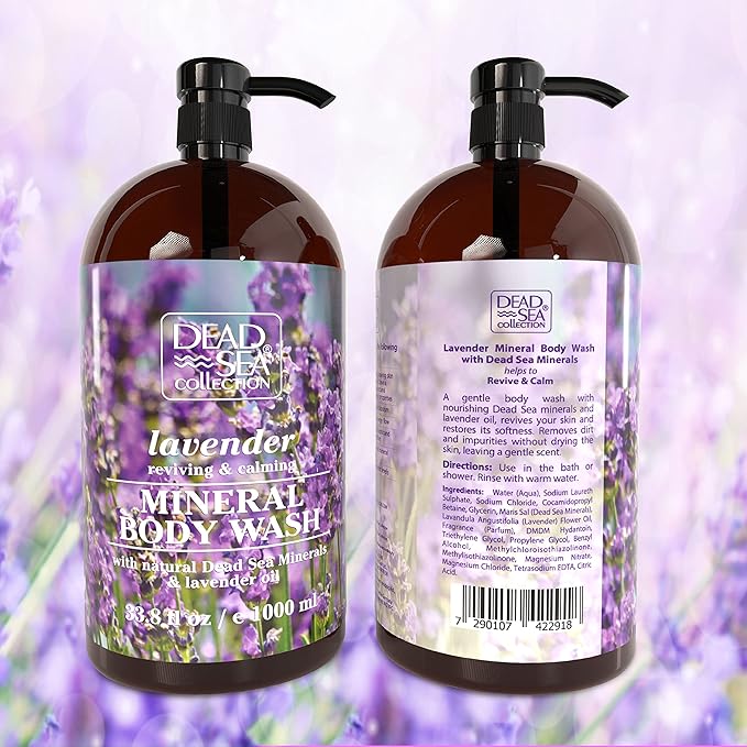Dead Sea Collection Lavender Body Wash - Image 7