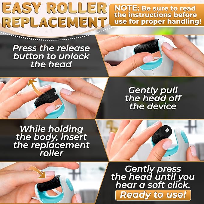 Electric Foot Sander Callus Remover – 3-Speed Foot Sanders - Image 4