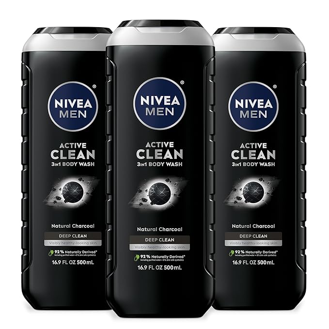 NIVEA MEN Real Madrid Limited Edition Design Active Clean Body Wash - Image 12