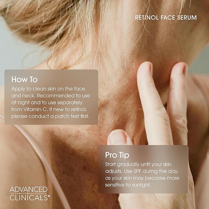 Advanced Clinicals Retinol Serum - Image 5