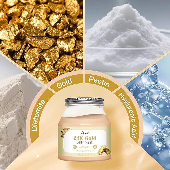 Pjordo Powder Jelly Mask for Facials Professional, Peel Off Facial Mask for - Image 2