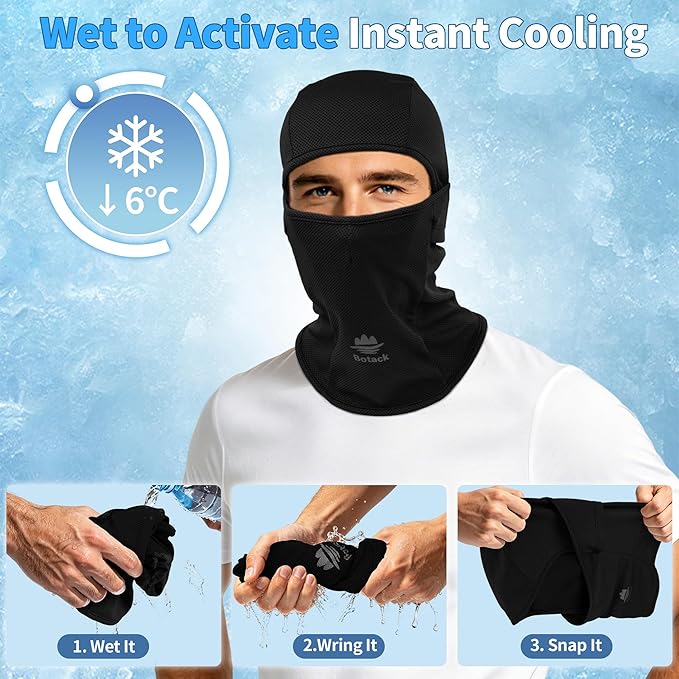 Balaclava Face Mask Sun UV Protection Breathable Full Head Mask - Image 2