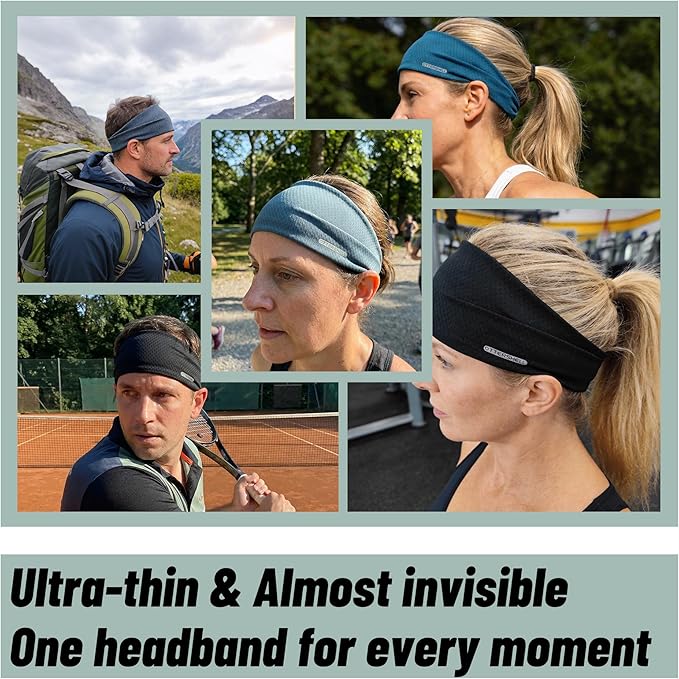 Anti-Slip & Ultra-Light Wide Headband - Image 8