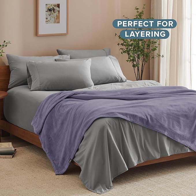 Bare Home Fleece Blanket - Image 8