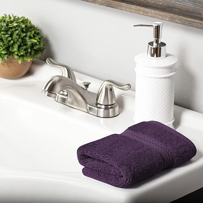 SUPERIOR Egyptian Cotton Pile 10 Piece Towel Set, Includes 2 Bath, 4 Hand - Image 5