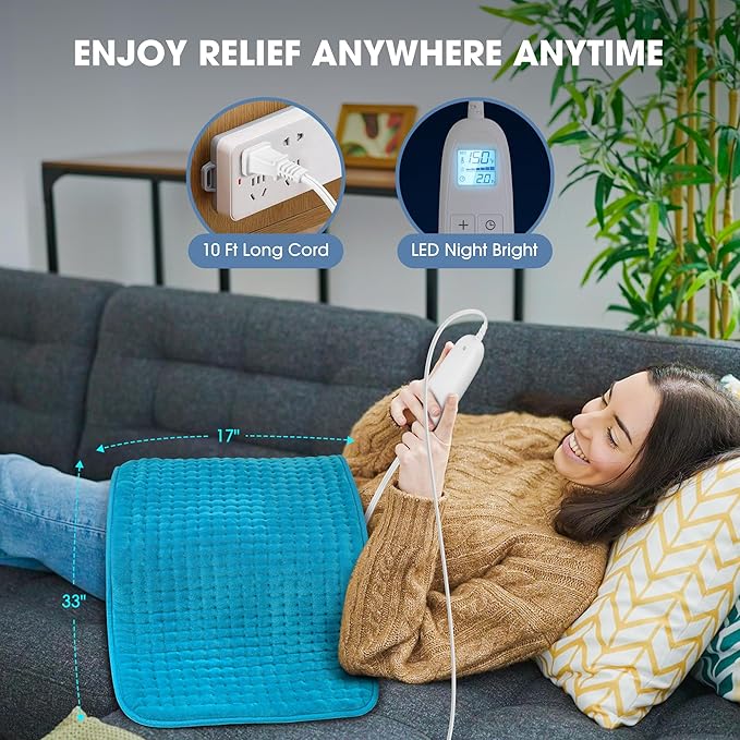 FluffyWarmth Electric Heating Pad - Image 6