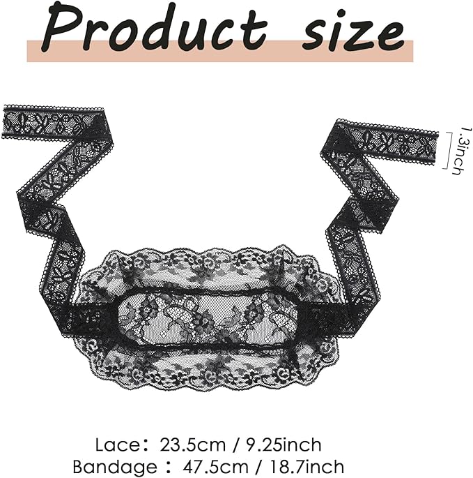FRESHME Lace Sleeping Eye Mask - Image 4