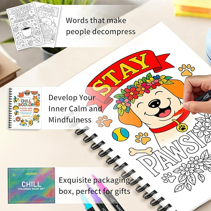 Jekohor Adult Coloring Book, Coloring Books - Image 4