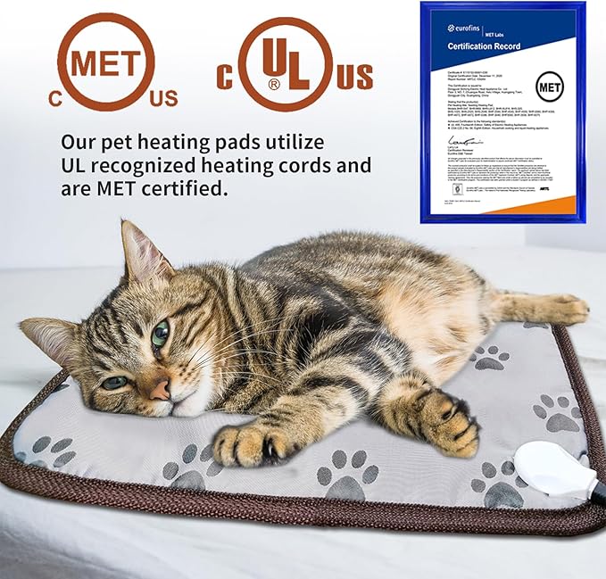 GOLOPET Cat Heating Pad Round - Image 6