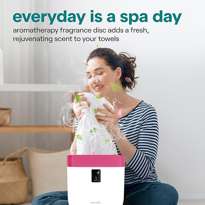 SereneLife Counter Towel Warmer Bucket - - Image 3