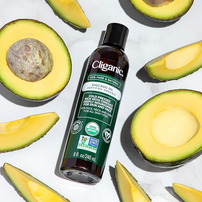 Cliganic Organic Avocado Oil, 100% Pure - Image 2