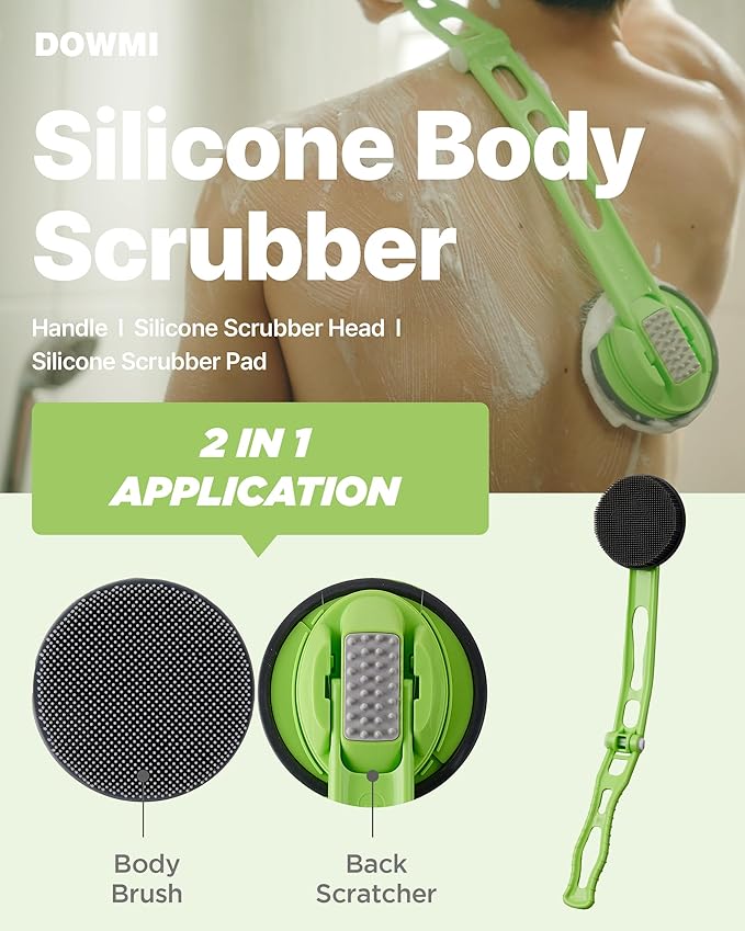 DOWMI Silicone Body Scrubber - Image 2