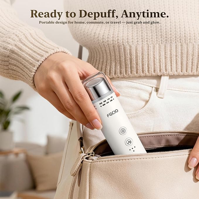 Beauty Wand, Cold and Hot Skincare Eyes & Face Depuffing Wand, Massager - Image 7