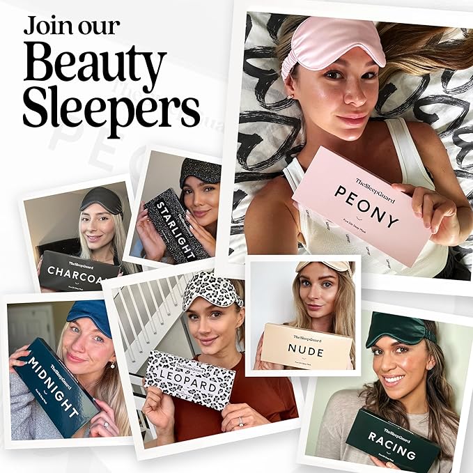 TheSleepGuard Pure Silk Sleep Mask Light Blocking Travel Essentials. Eye Masks - Image 7