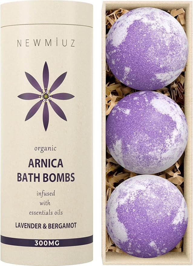 Arnica Bubble Bath Bombs Lavender Bergamot Essential Oils Luxurious Mega - Image 7