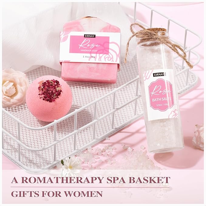 Gifts for Women Birthday Gift Baskets Home Spa Relaxing Self Care Gift for - Image 4