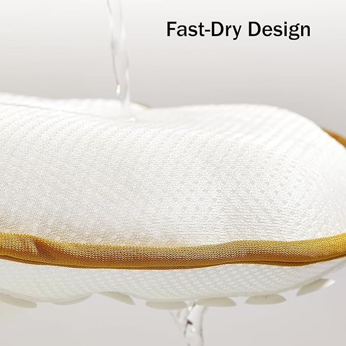 PYRRHIC Bath Pillow, Non-Slip Bathtub Pillow - Image 2