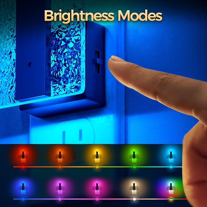 DORESshop LED Night Lights Plug into Wall, Decorative Night Light - Image 2