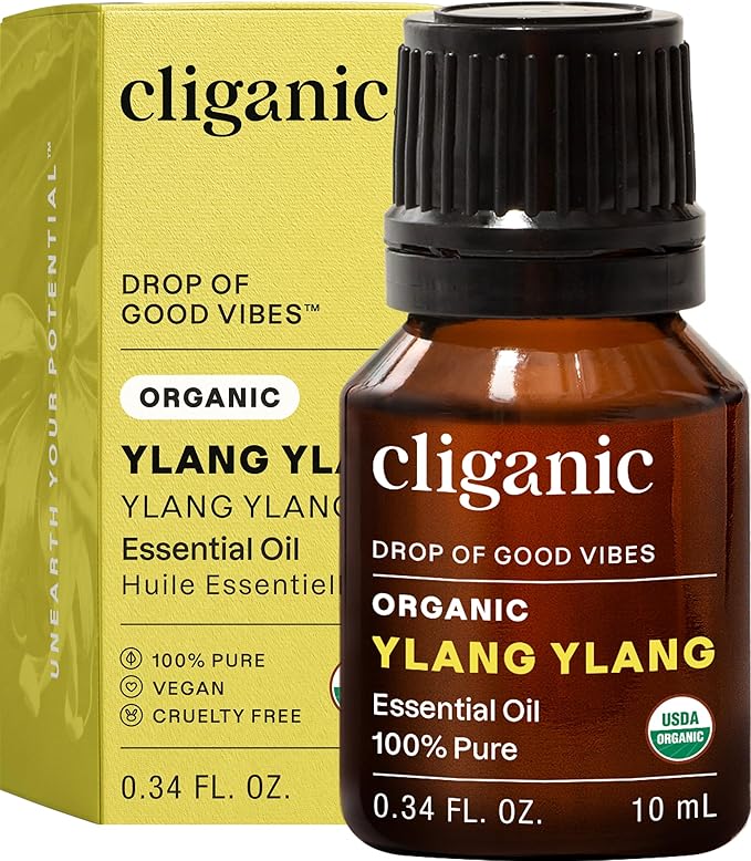 Cliganic Organic Ylang Ylang Essential Oil, 100% Pure Natural - Image 9