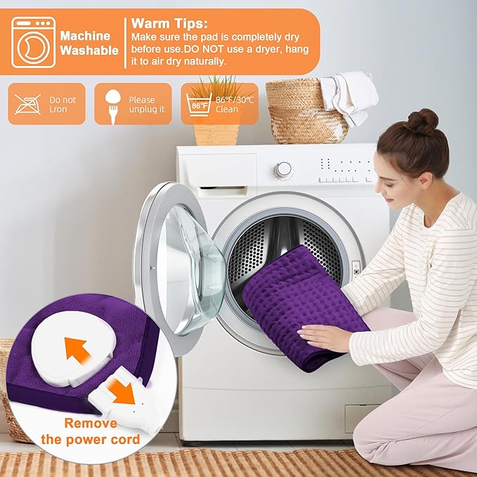 Deepsoon Heating Pad, Electric Heating Pads - Image 2
