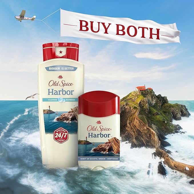 Old Spice Cleansing Body Wash for Men, 24/7 Shower Fresh - Image 8