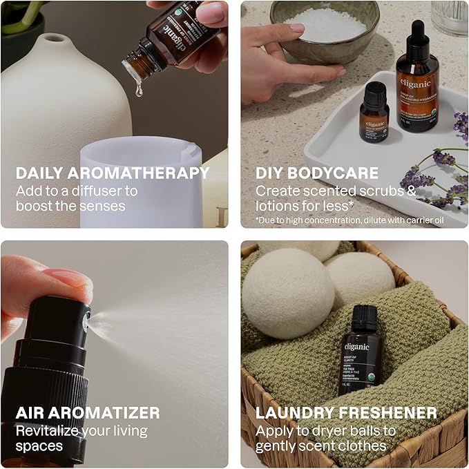 Cliganic Organic Essential Oils Set - Image 8
