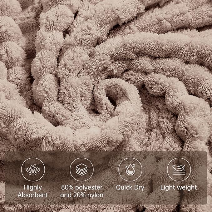 Extra Large Bath Towel Sheet-40x80 Inches Oversized, Super Soft, Quick Dry - Image 4