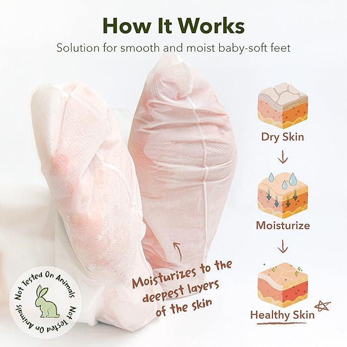 Purederm Shiny & Soft Foot Peeling Mask - Image 2