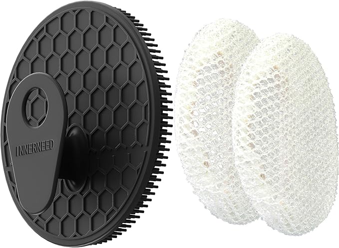 INNERNEED Food-Grade Silicone Body Scrubber Gentle Cleansing Brush by INNERNEED