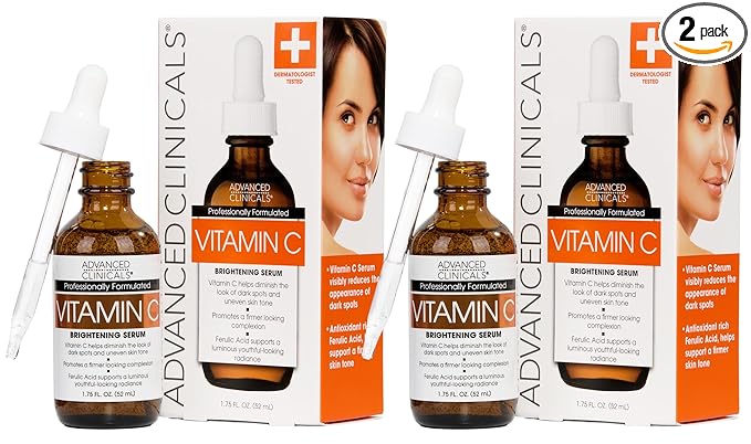 Advanced Clinicals Brightening Vitamin C Serum by AdvancedClinicals