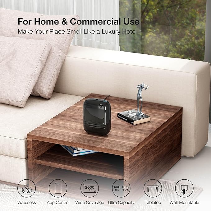 Smart Waterless Essential Oil Diffuser Hotel Scent Starter Kit - Image 2