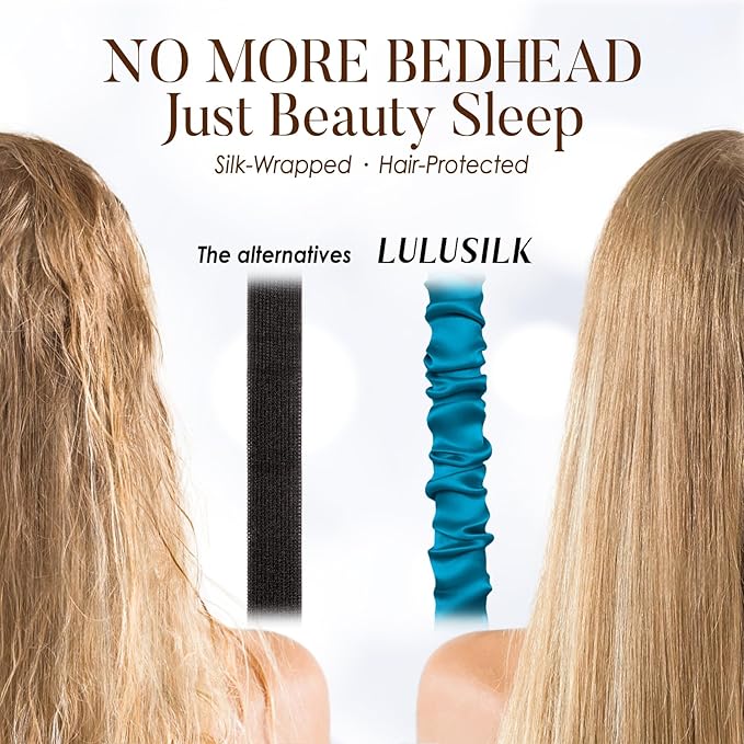 Breathable Silk Sleep Mask Blindfold, Elastic Blackout Eye Cover Headband - Image 6