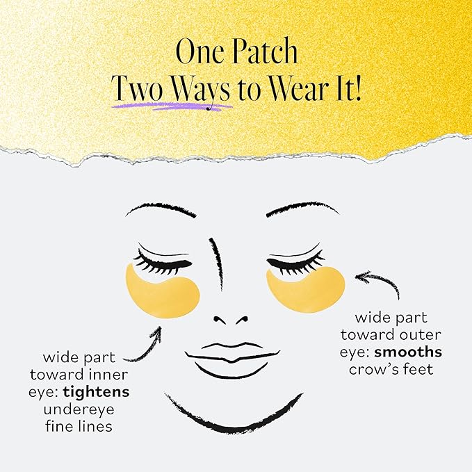Derma E Vitamin C Bright Eyes Hydro Gel Under Eye Patches - Image 9