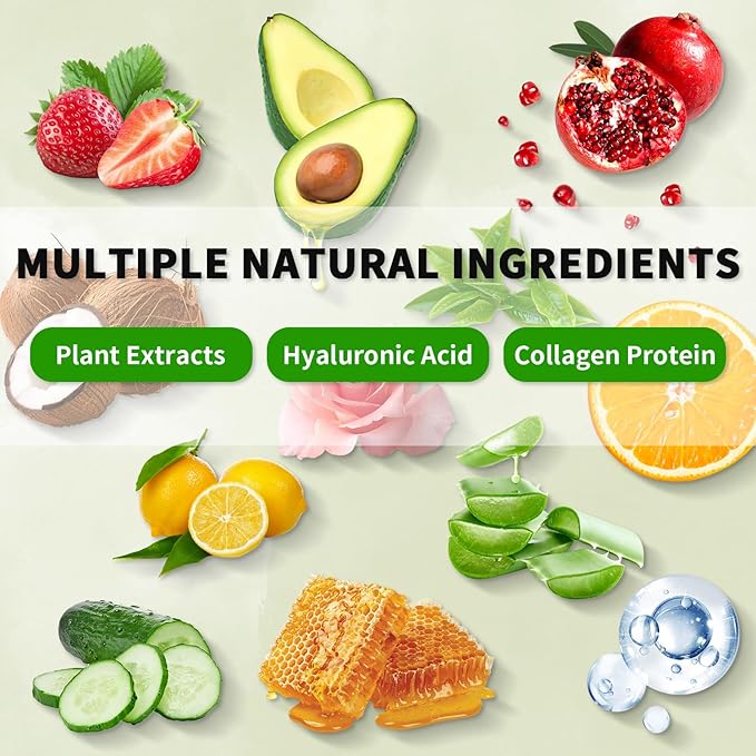 12 Pack Face Masks Skincare Sheet Face Masks - Image 4