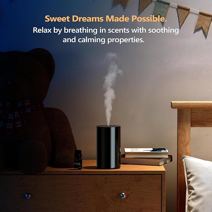 Airversa Waterless Diffuser for Essential Oil, Battery Operated Nebulizer - Image 7