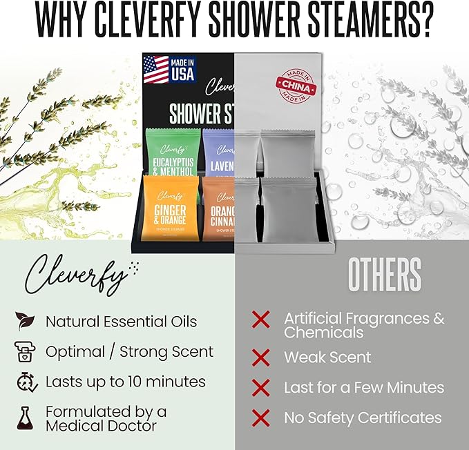 Cleverfy Shower Steamers Aromatherapy - Image 6