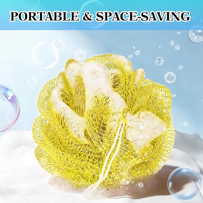 African Net Sponge Authentic Exfoliating Body Scrubber - Image 6