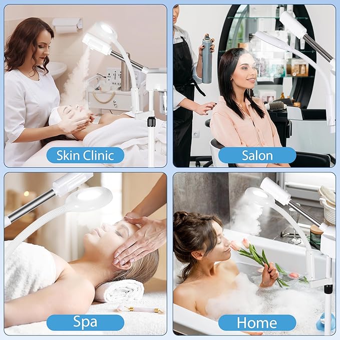 HomGarden Professional Facial Steamer 2 in 1 Steamer - Image 8