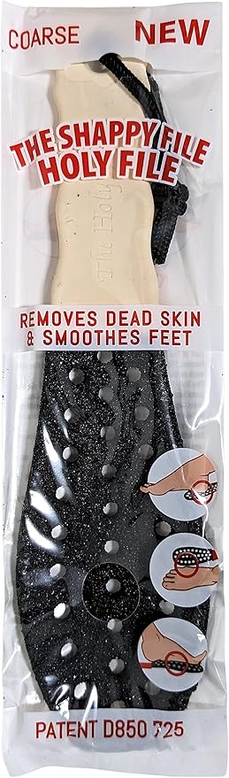 Holy Coarse Foot File, Callus Remover, Double Sided, Wet or Dry - Image 2