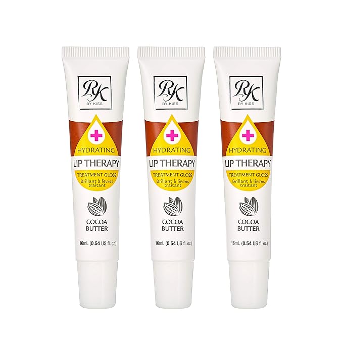 Ruby Kisses Hydrating Lip Therapy Treatment Gloss Cocoa Butter RLO03D1 by RUBYKISSES
